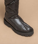 AMATERASU Quilted Nylon boot Black thumbnail