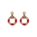 Red & Clay Maguey Earrings thumbnail