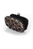 SOLD OUT: Box Disquette Clutch in Metallic thumbnail