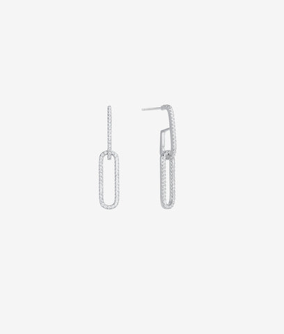 Staple Pave Earring,