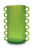 LOOPY Large Vase in Green thumbnail