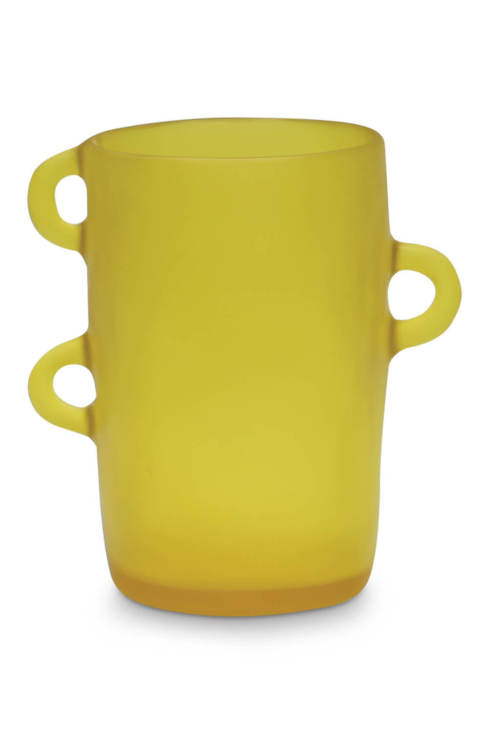 LOOPY Medium Vase in Yellow