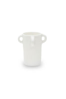 LOOPY Small Vase in White thumbnail