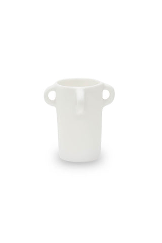 LOOPY Small Vase in White