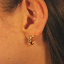 earrings, studs, stones, hook thumbnail