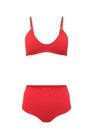 Stella Swimsuit in Red – Maison De Mode