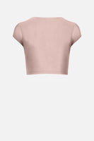 The Crop Cap Silhouette in Pink Sand thumbnail