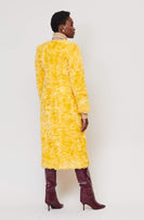 Victoire Coat in Canary Yellow thumbnail