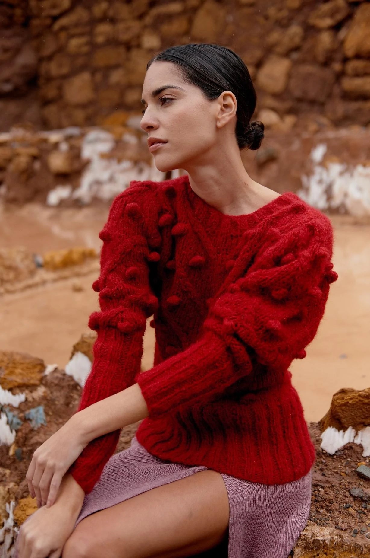 EPA sweater in Red – Maison De Mode