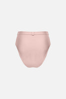 The High Waist Silhouette Bikini Bottom in Pink Sand thumbnail