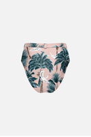 The High Waist Silhouette Bikini Bottom in Pink Sand Heron thumbnail