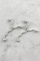 Alexander Earrings in Silver thumbnail