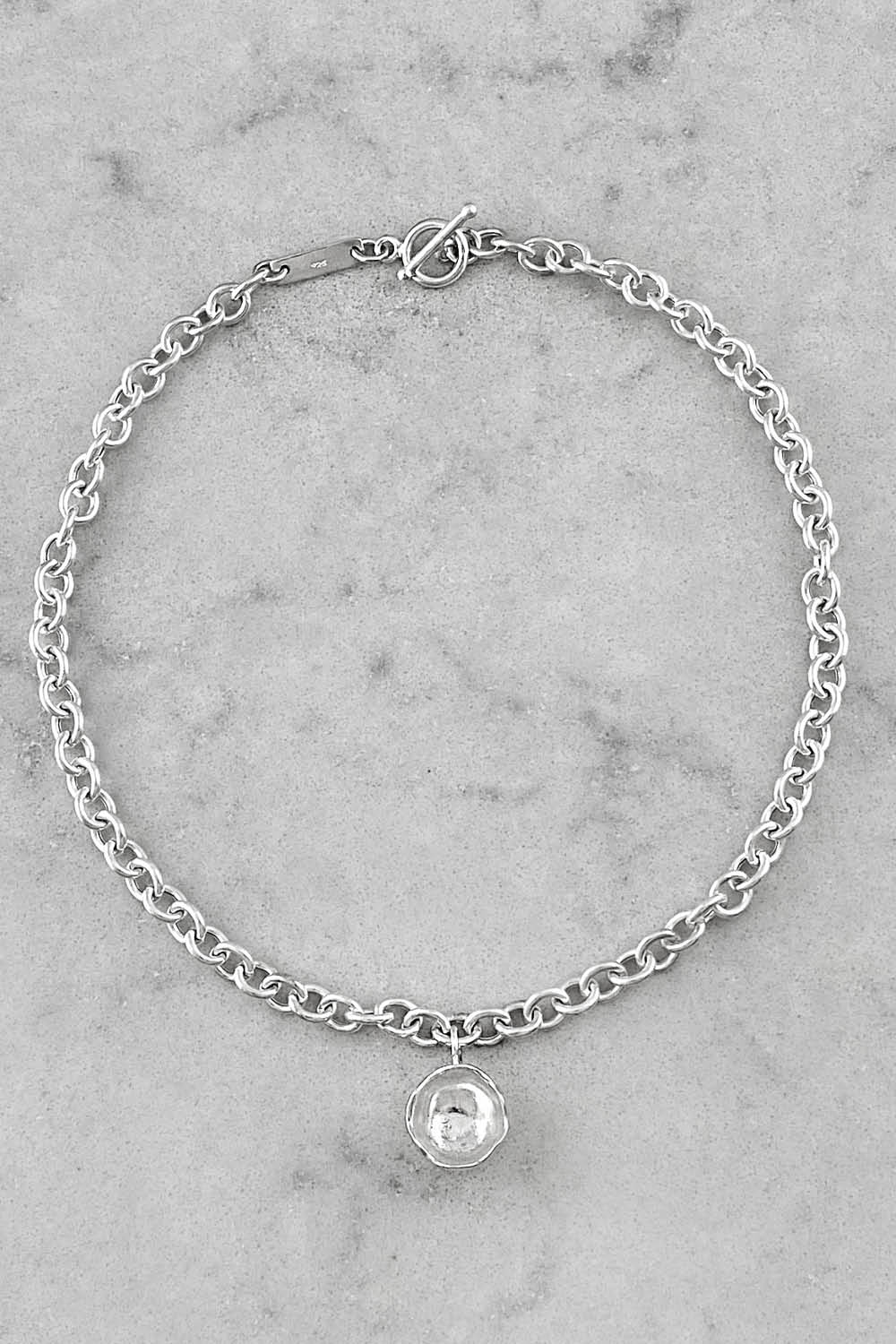 Sonia Chain Necklace in Silver