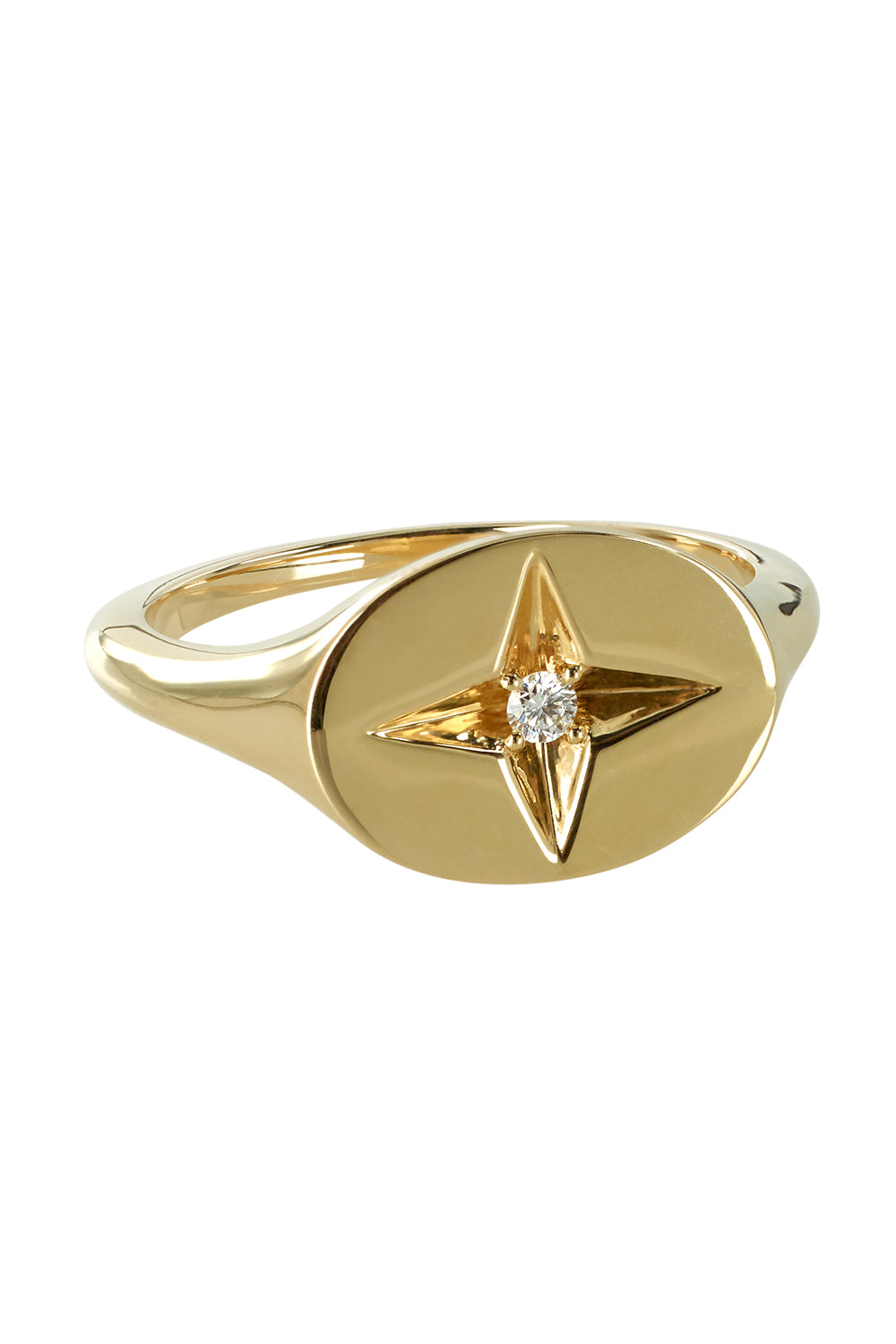 Celestial Pave Star Dome Ring | 18ct Gold Plated Vermeil/Cubic Zirconi |  Missoma