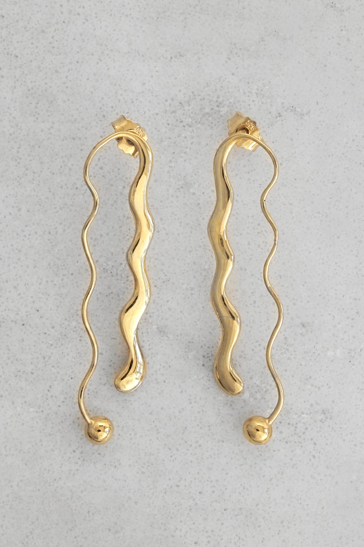 Jean Earrings in Gold