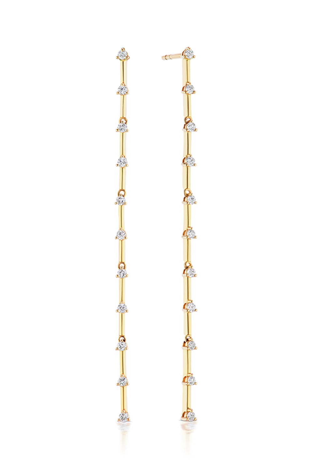 The Stand Out Earrings in Yellow Gold