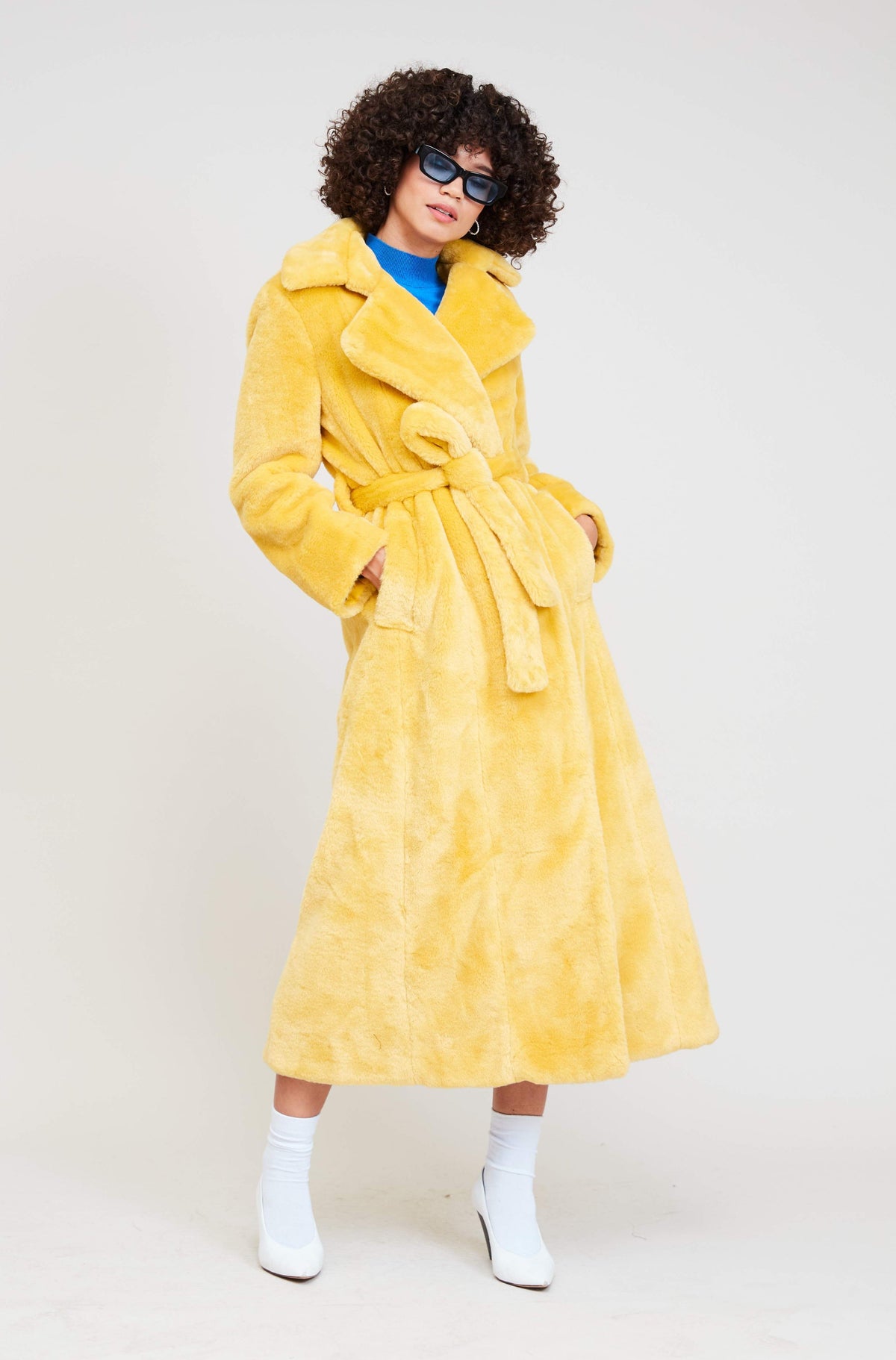 Genevieve Trench in Yellow