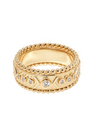 Arrow Rawa Yellow Gold Ring with White Diamond thumbnail