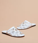 Leela Sandals in White thumbnail