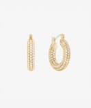 Dominuque Pave Hoop | SHASHI Classic Hoop thumbnail