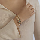 Tilu Bracelet Set, Fortknox | SHASHI Gold Bracelet thumbnail