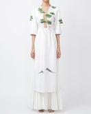 Tinyink-LN20-white-hand-painted-flying-tree-voluminous-sleeve-contemporary-aodai thumbnail