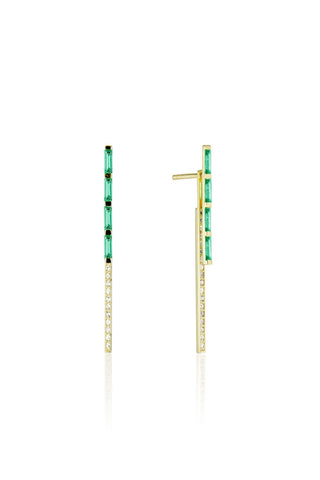 Limelight Earrings Emerald