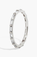 VRAI Baguette Infinity Band in White Gold thumbnail