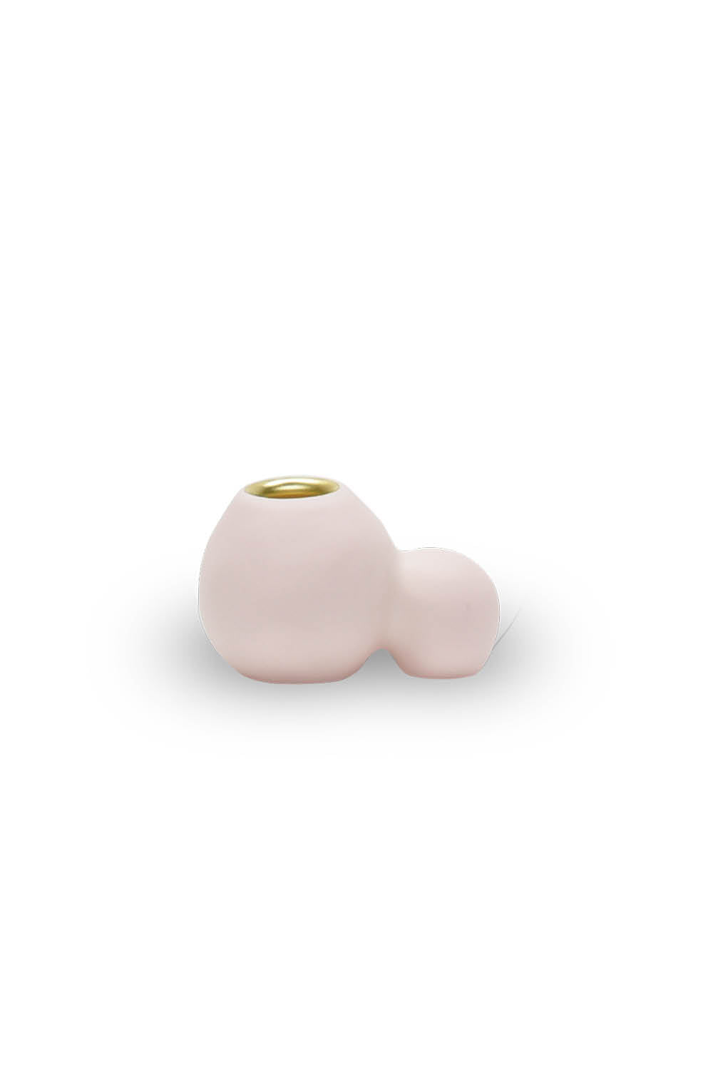 BUBBLE Petite Candleholder in Pale Rose