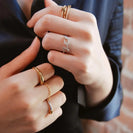 ring, silver, gold, chain, jewelry, hand,  thumbnail