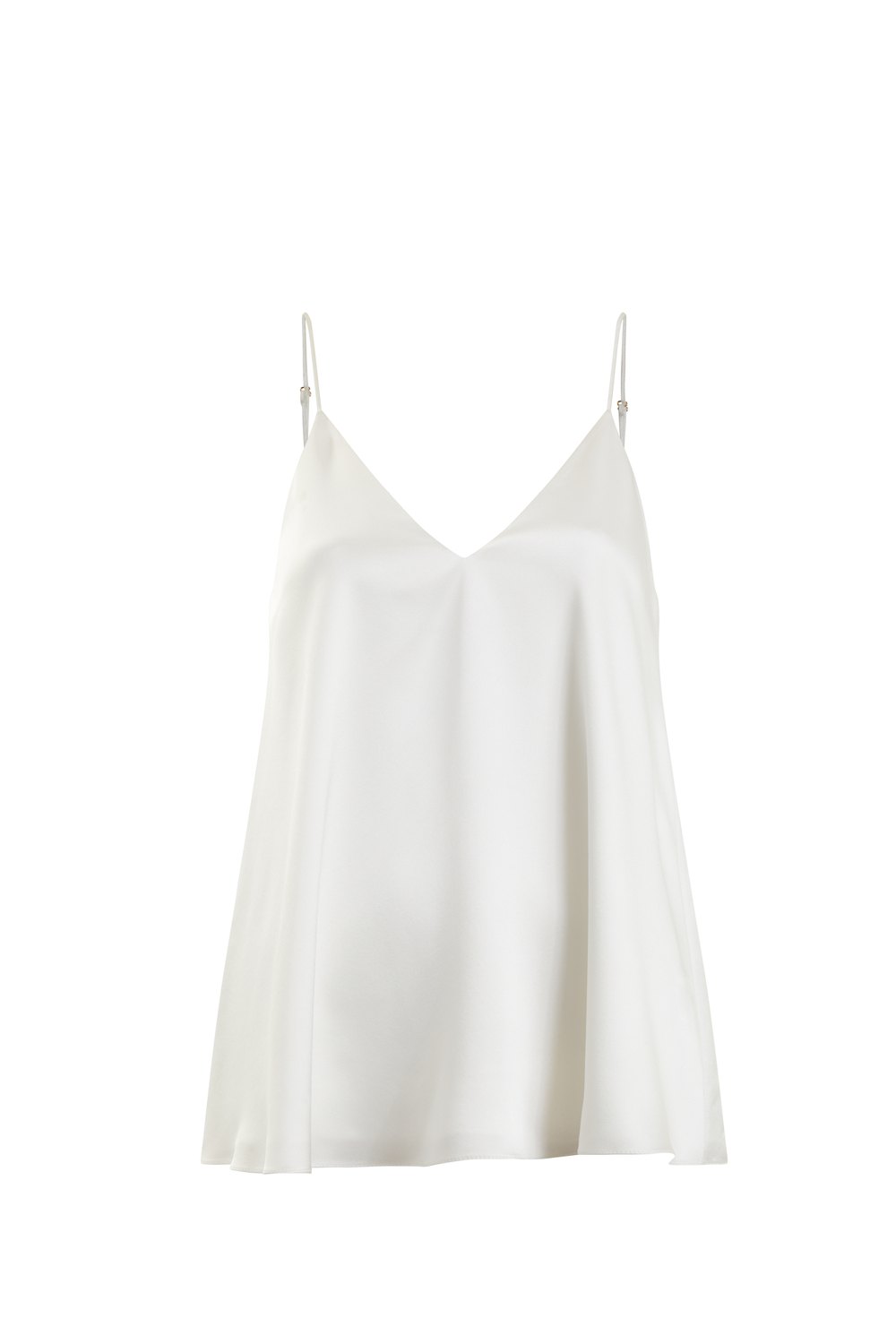 White Lotu double faced organic peace silk camisole Ivory – Maison De Mode