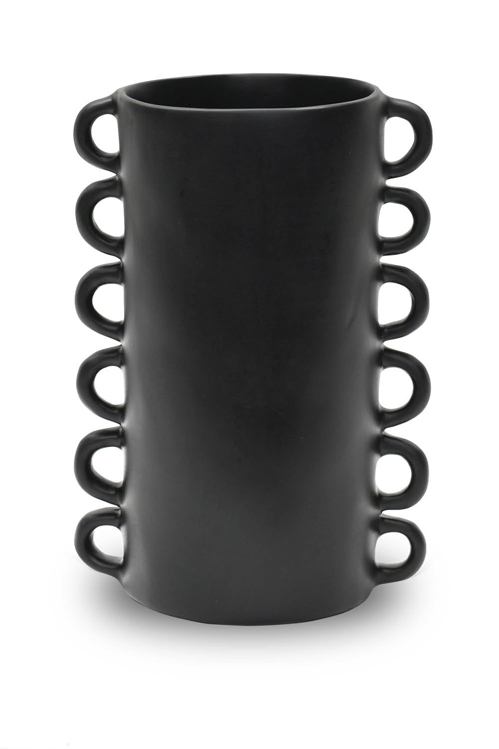 LOOPY Large Vase in Black
