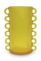 LOOPY Large Vase in Yellow thumbnail