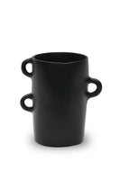 LOOPY Medium Vase in Black thumbnail