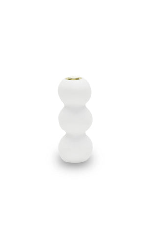 BUBBLE Medium Candleholder in White