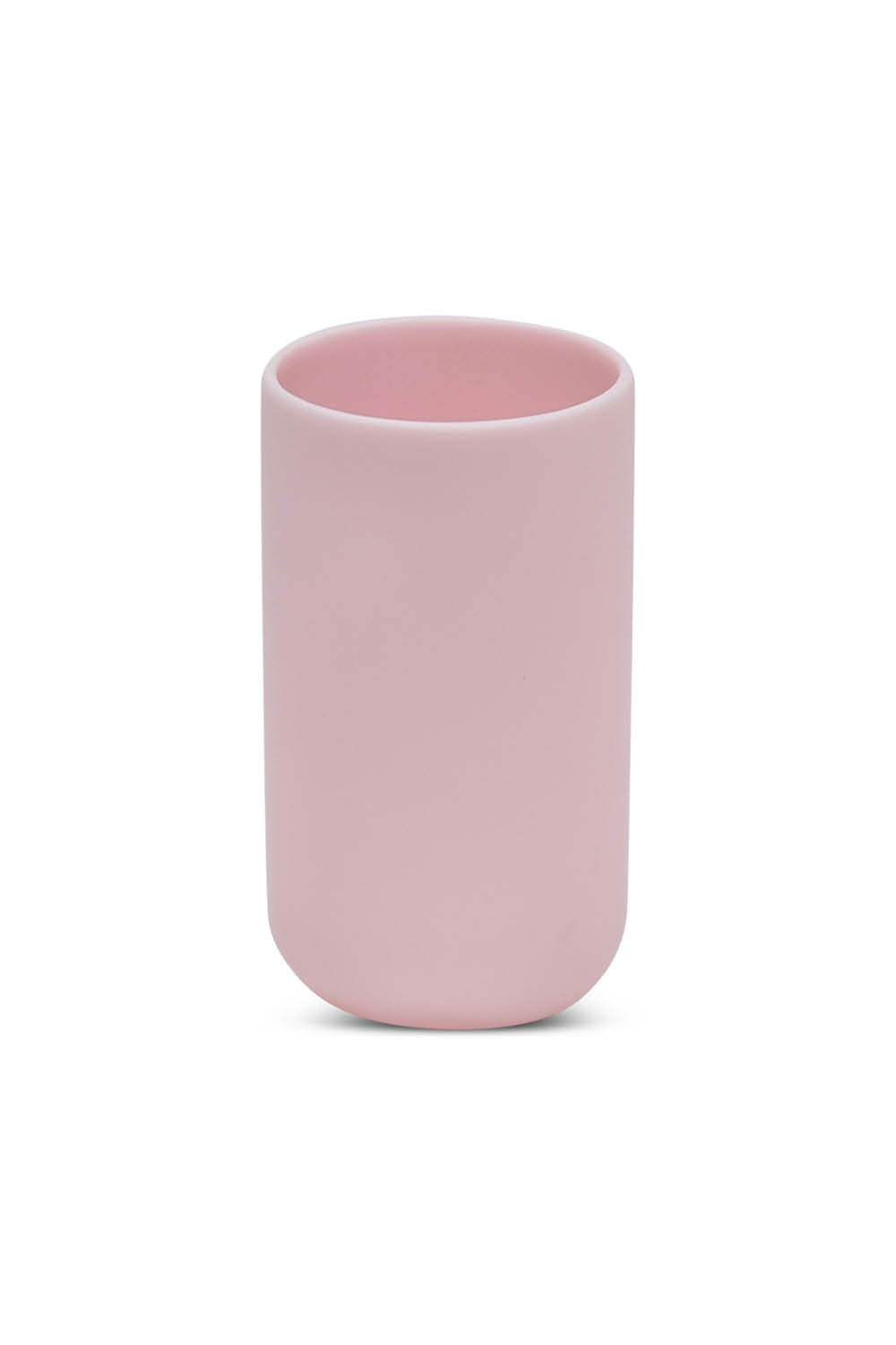 MODERN Cylinder Vase in Pale Rose