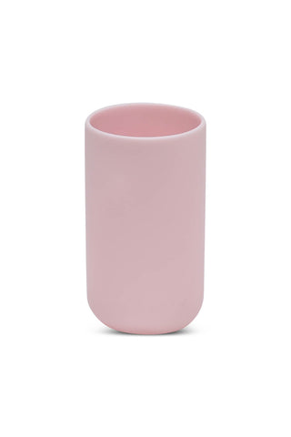 MODERN Cylinder Vase in Pale Rose