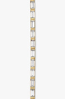 VRAI Baguette Tennis Bracelet in Yellow Gold thumbnail