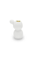 BUBBLE Three Bubble Small Candleholder in White thumbnail